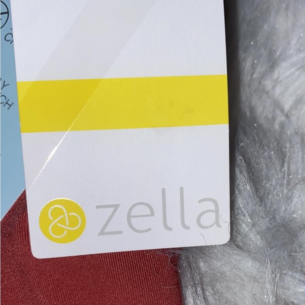 Zella Nordstrom Size XS Yoga Coral Racerback Sports Bra Top - Picture 7 of 8